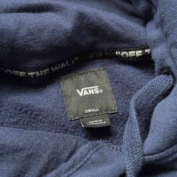 Vans Men's Mountain Grid Hoodie - Navy - Picture 4 of 6